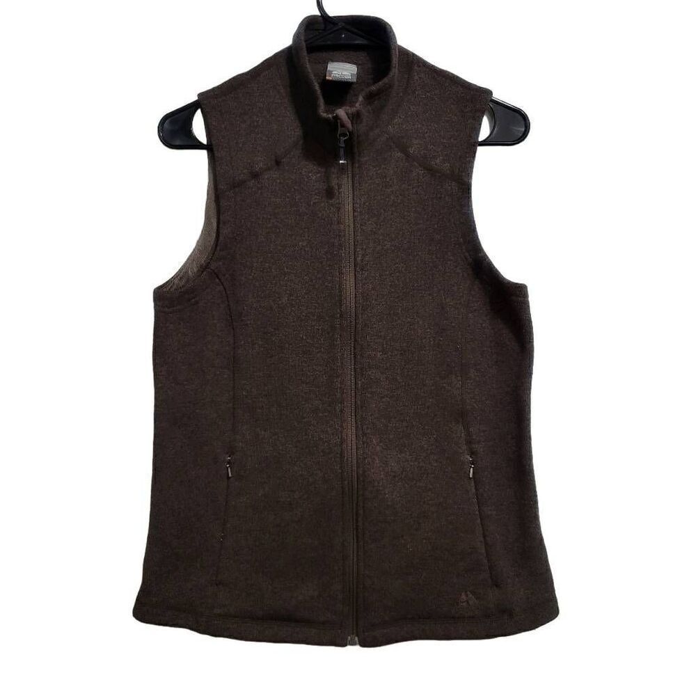 NIKE ACG Vintage Fleece Full Zip Vest Jacket 90s 2000s Brown Women’s Size L